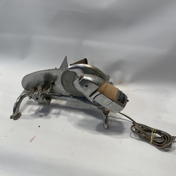 Vtg Slice Crafter Food Slicing Slicer Machine Chrome Electric Model # 900SA - Picture 6 of 6